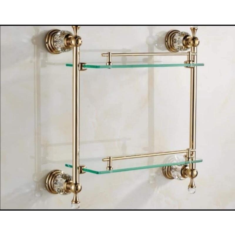 Rak kaca Kamar Mandi