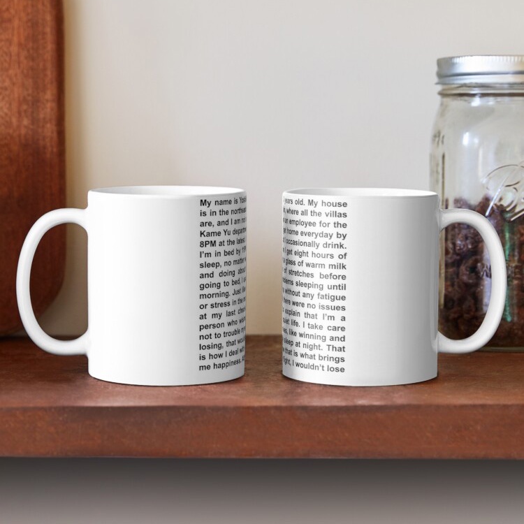 My Name Is Yoshikage Kira Ceramics Coffee Mug