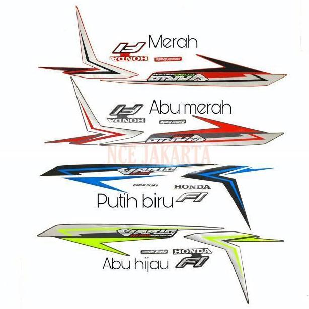 Stiker Striping Vario 125 Led Tahun 2016