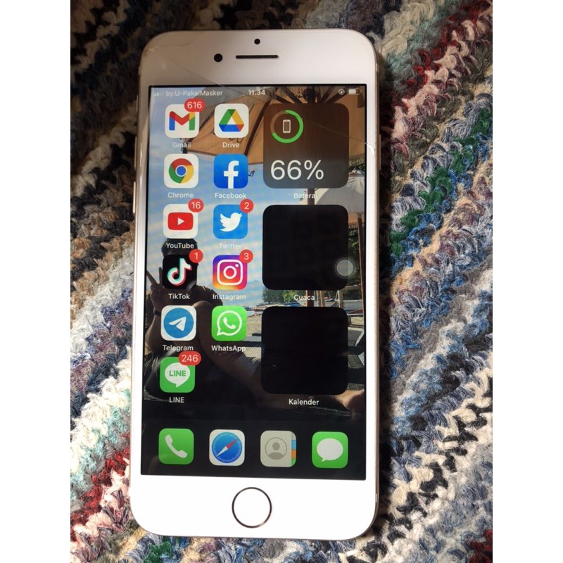 LCD iPhone 7 ori copotan