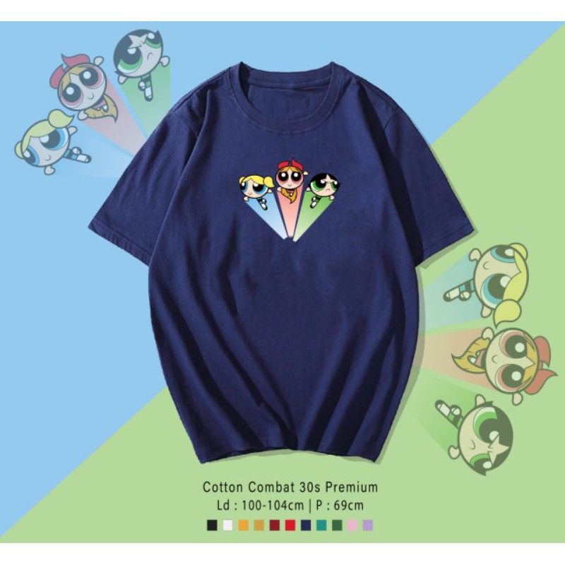 T-SHIRT / TUMLBR TEE KAOS 3PUFFGIRL OVERSIZE PREMIUM