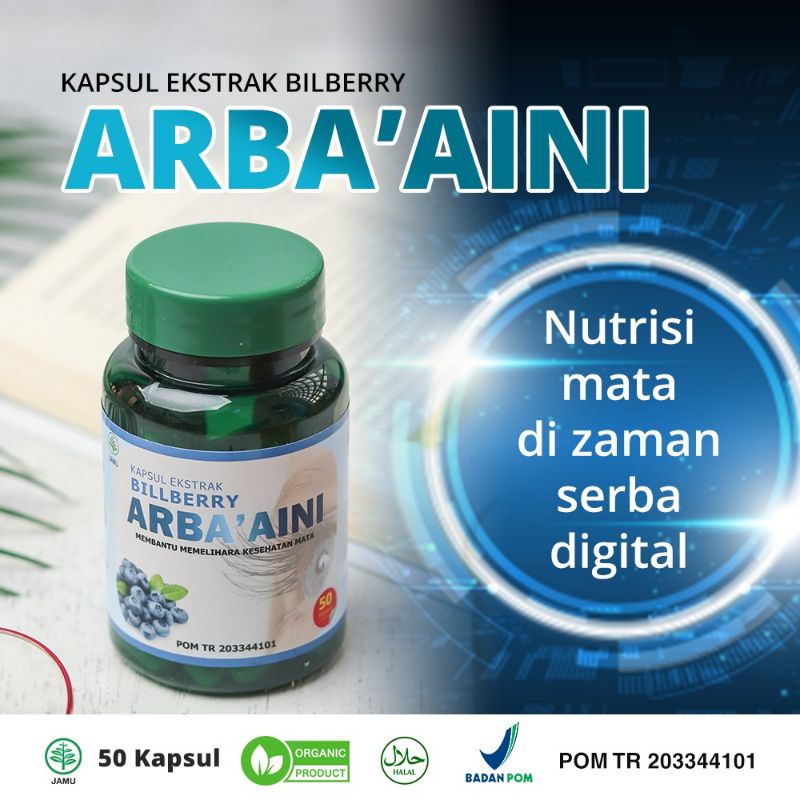 ARBA'AINI Herbal Terapi Pengobatan Penyejuk Mata
