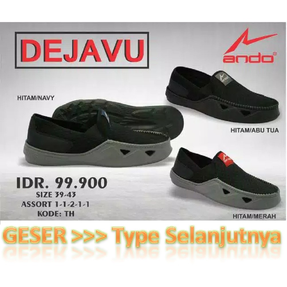 Sepatu Pria Ando Slip On Original Palmer Fletcher Dejavu Obral Casual Shoes Keren Ringan Tahan Air