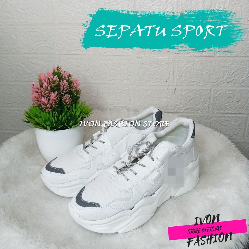 Sepatu Olahraga Fashion Korea Model terbaru Sepatu sport Pria dan Wanita Murah Bisa COD