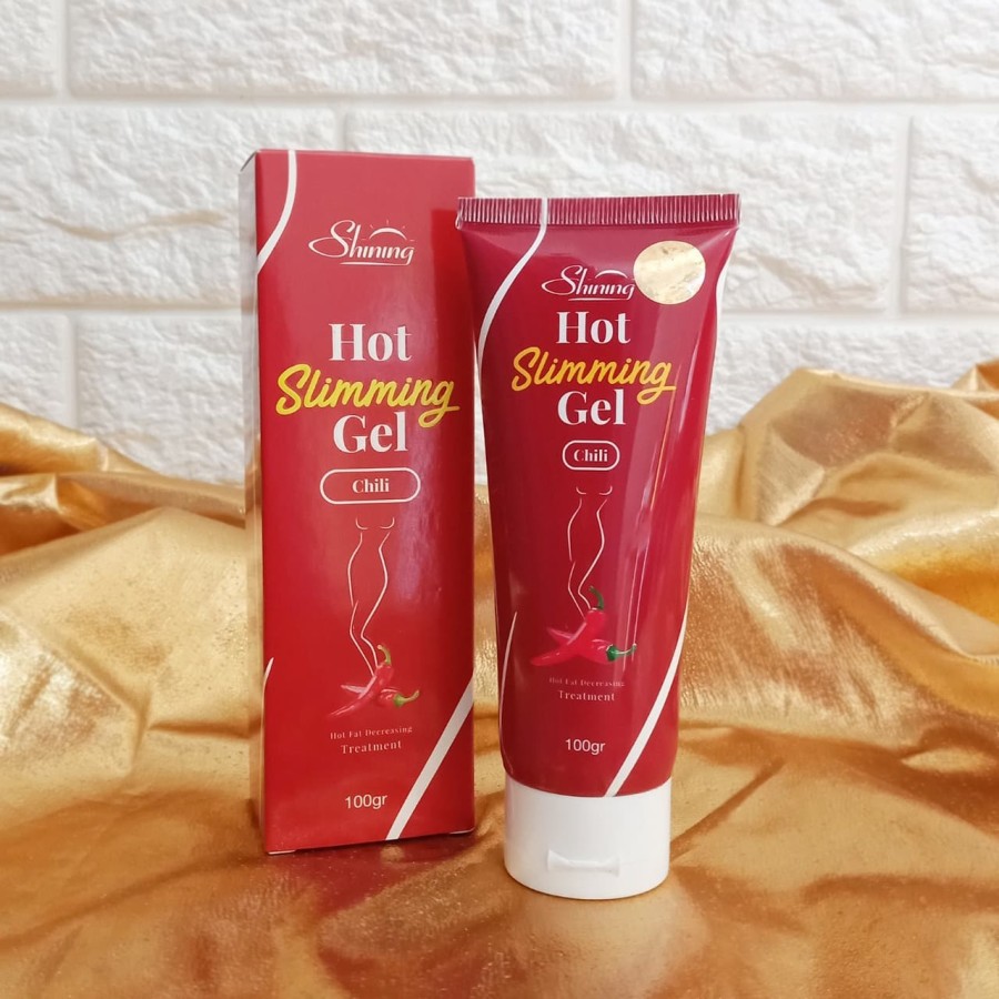 ✨ AKU MURAH ✨ [BARANG SALE] Shining Slimming Hot Gel Series Chili / Ginger / Green Tea 100gr