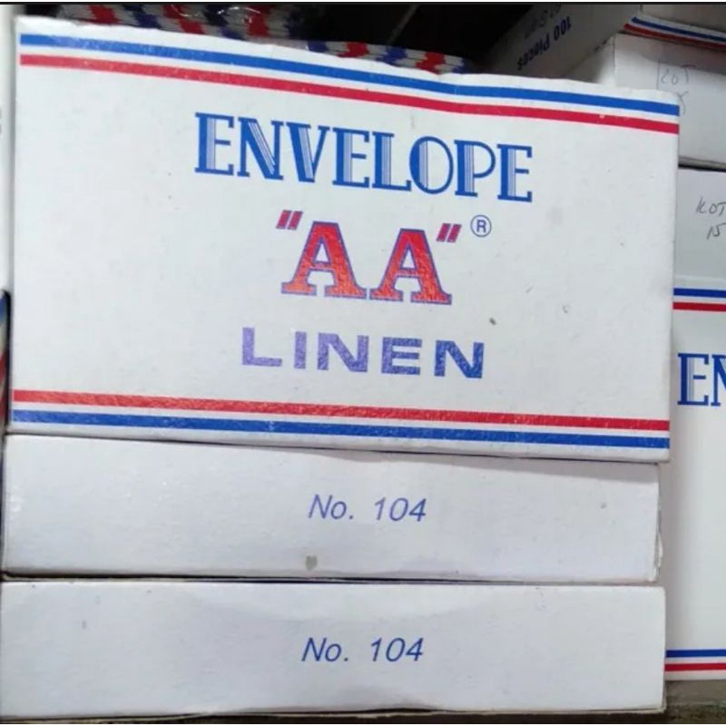 

Amplop Polos AA Linen - per Box @ 100 Amplop