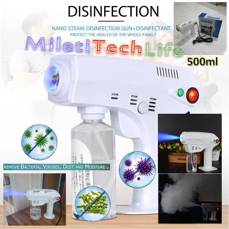 Alat Foging Nano Spray Gun Disinfectant Mesin Fogging Asap Smoke Kabut Mesin Foging Disinfektan