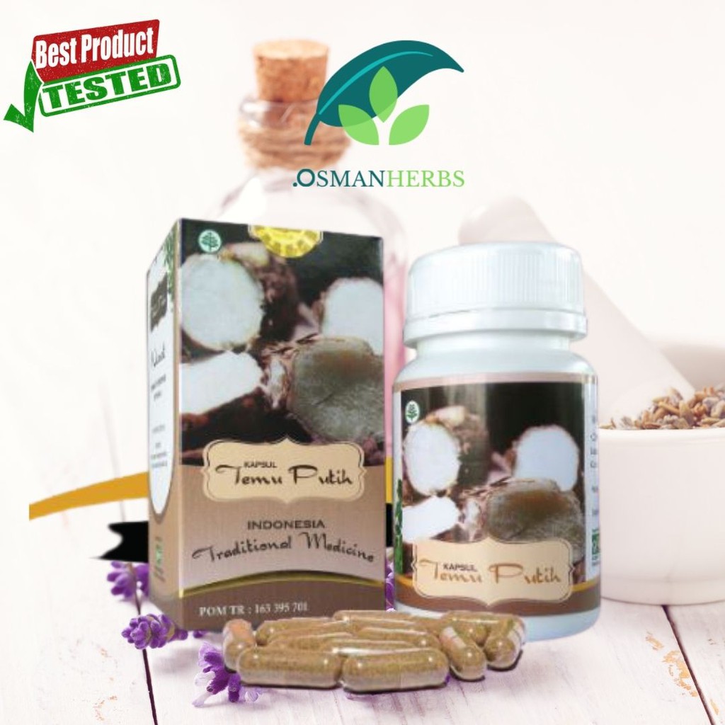 

KAPSUL HERBAL TEMU PUTIH | Herbal Anti Kista