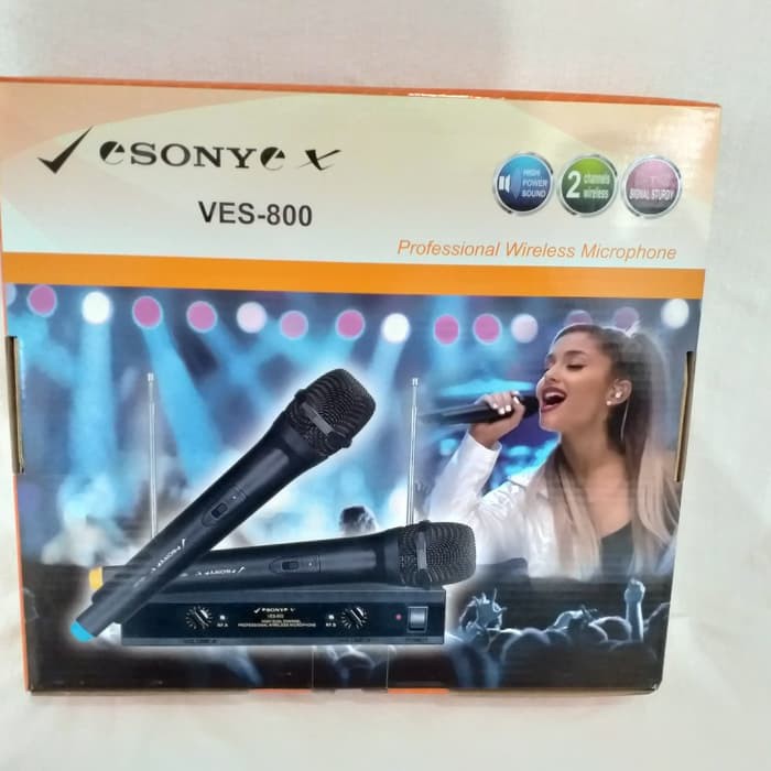 SHURE PGX-68N Mic Double Wireless-Microphone-Microphone Tanpa Kabel