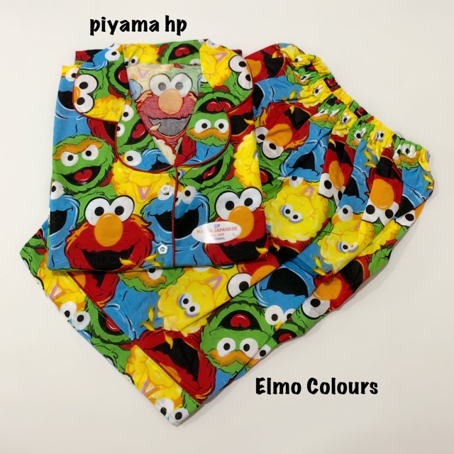 piyama jumbo bigsize 3L ld120 lengan pendek celana pendek