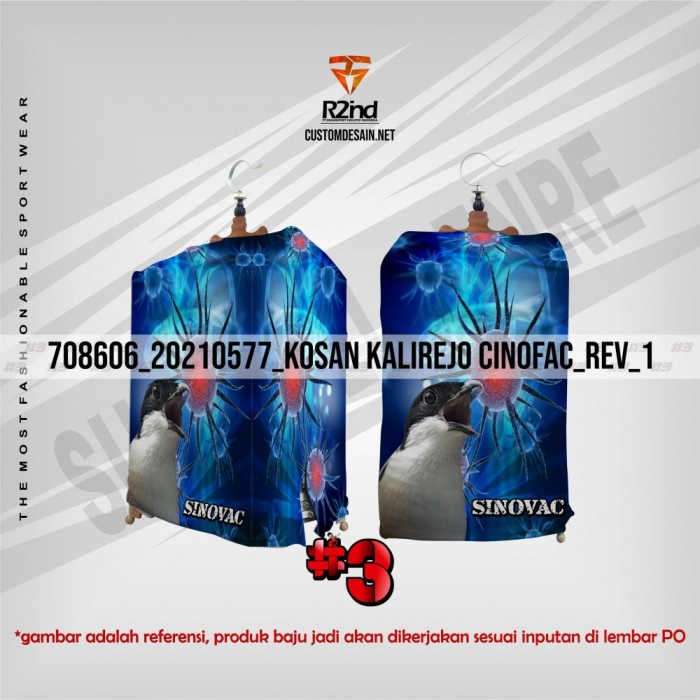 TERLARIS Kerodong Sangkar Kosan Printing Krodong Sangkar Kosan Fullprint Custom HG0430