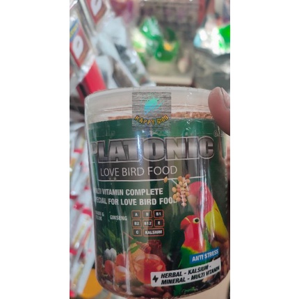 pakan burung platonic perkutut dan lovebird