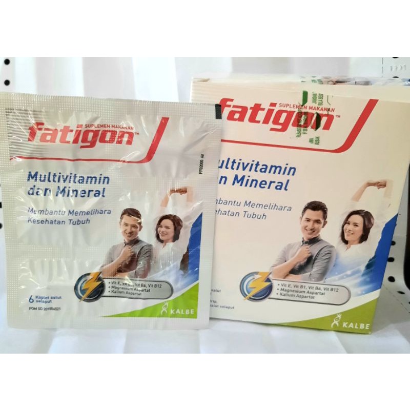 Fatigon Multivitamin dan mineral 1 strip