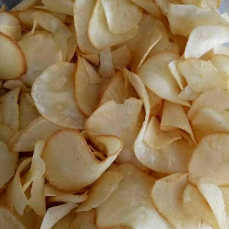 

Keripik Singkong Asin Gurih Renyah - 500 Gram