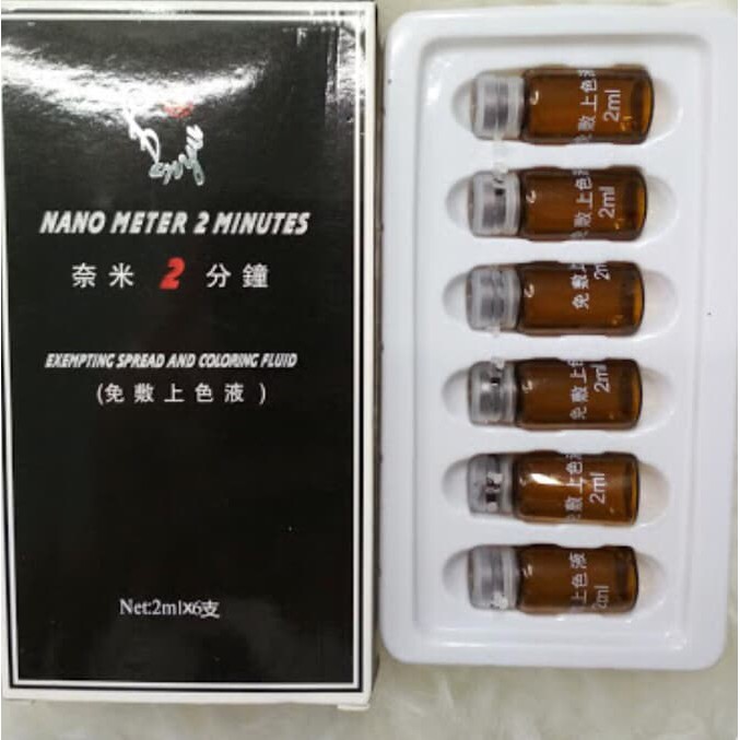 Paket Perawatan Wajah Satuan Nano Meter 2 Minutes Anestesi Original 100 % Murah Kecanti OBGA0107