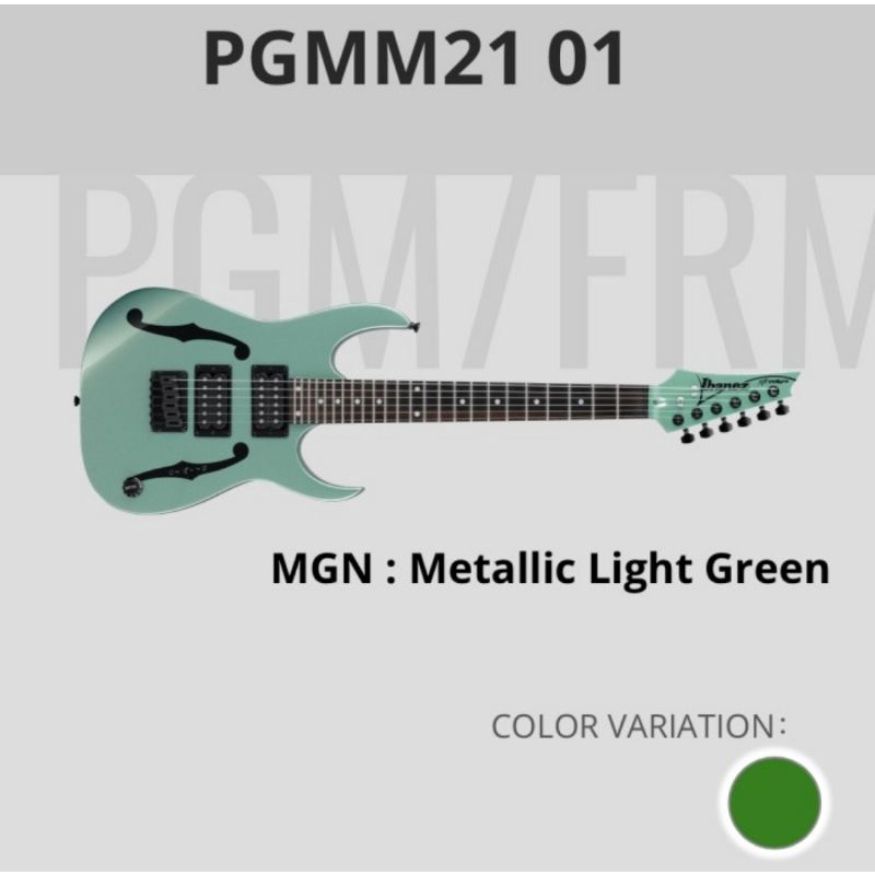 GITAR IBANEZ PGMM21 MGN PAUL GILBERT MIKRO