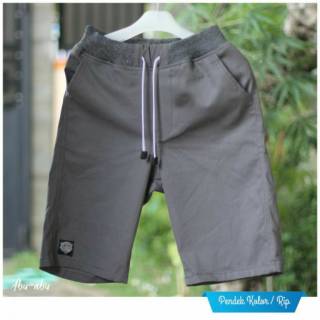  CELANA  CHINO  PENDEK PREMIUM PINGGANG KARET  RIP BAHAN  