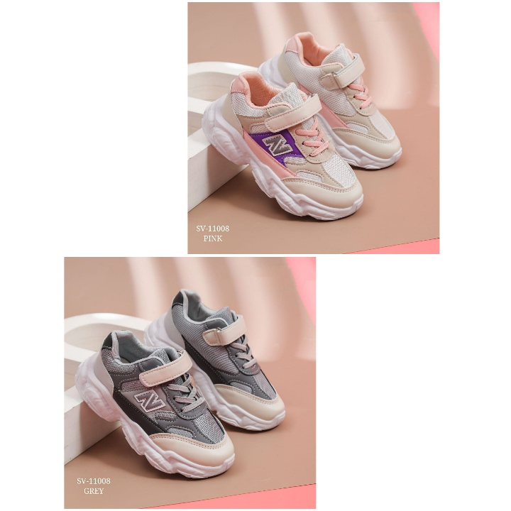 12.12 SALE &gt; Sv Kids Sepatu Anak SB Sneakers SV-11008#(Real Stock)