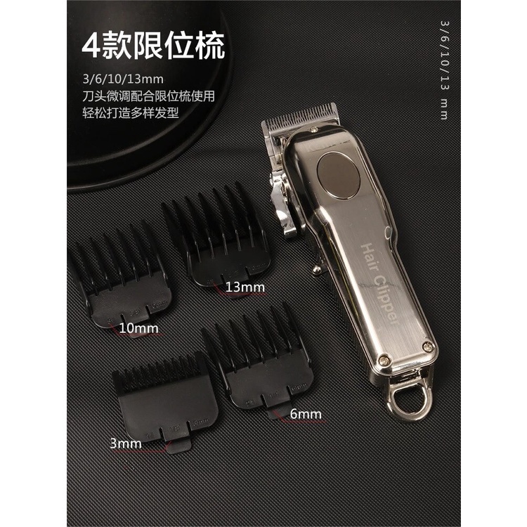 Kemei KM-2002 Hair Clipper Charger Cordless Cukur Rambut