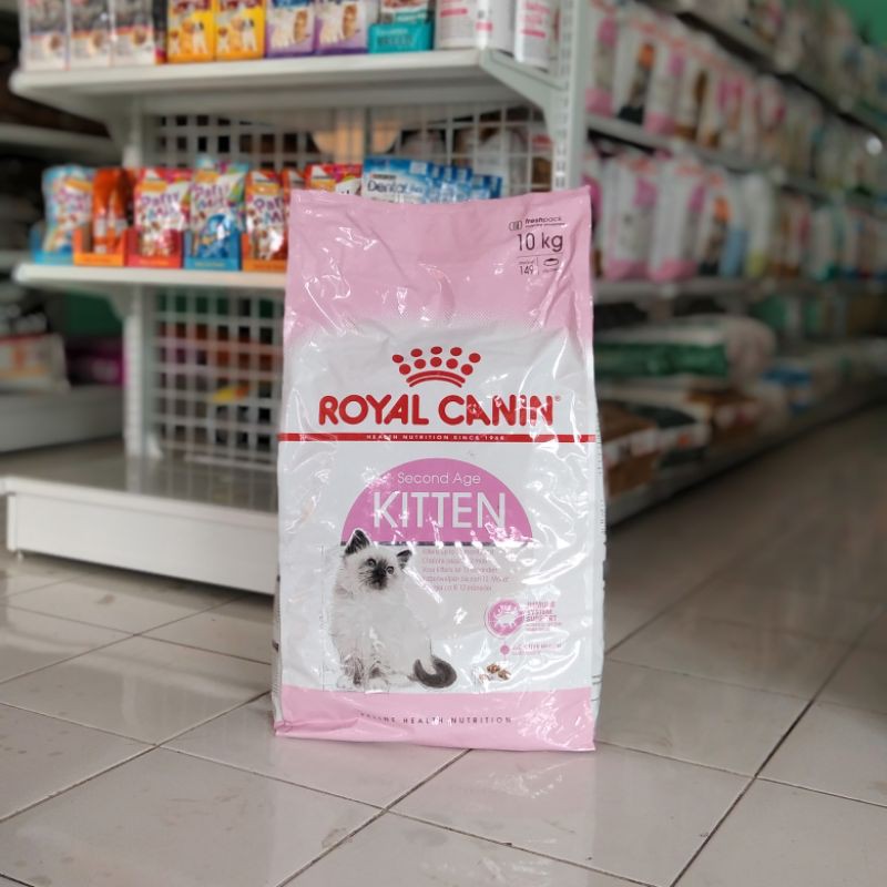 Promo Gojek Rc Kitten Second Age 10kg - Royal Canin Kitten 36