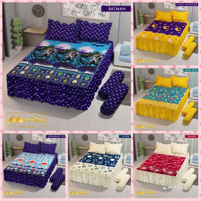 SPREI MONALISA 160*200 RUMBAI