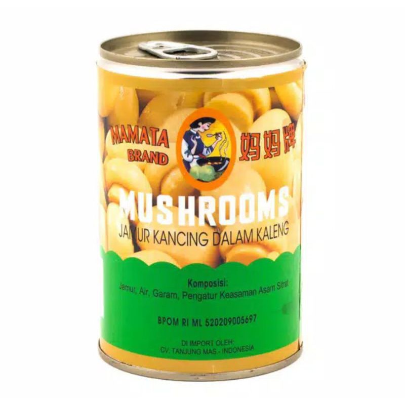 

MAMATA BRAND JAMUR KANCING 425 GR