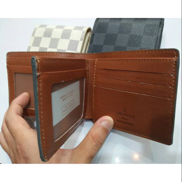 Dompet LV 3D import pendek lipat