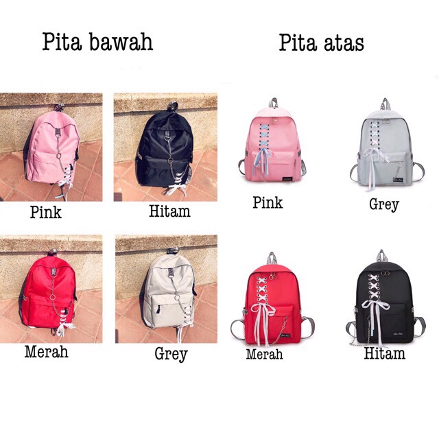 DS 307-72 TAS RANSEL WANITA / BACKPACK WANITA / TAS SCHOOLGIRL / TAS FASHION WANITA / TAS MURAH