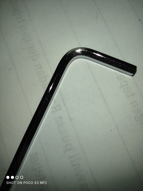 Tekiro Kunci L Eceran Panjang 2mm, 2.5mm, 3mm, 4mm, 5mm