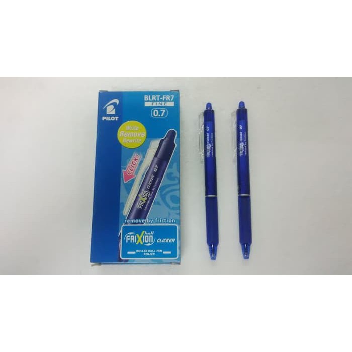 

NEW PRODUK BALLPOINT PILOT FRIXION CLICKER 0,7 ERASABLE PEN - BIRU