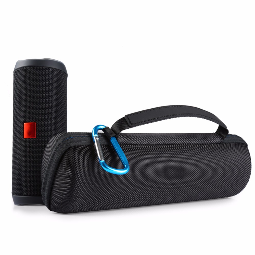 Speaker Travel EVA Hard Case for Speaker Outdoor JBL Flip 4 - Black