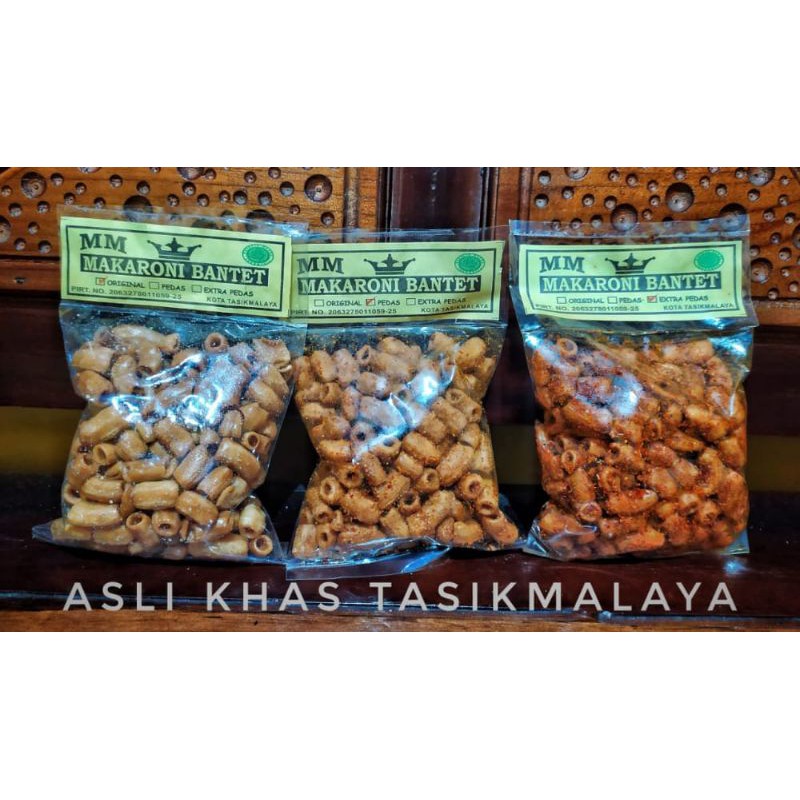 

MAKARONI BANTET CAP MM KHAS TASIKMALAYA / PROMO HADIAH LANGSUNG BILA BERUNTUNG / MAKRONI BANTAT MM