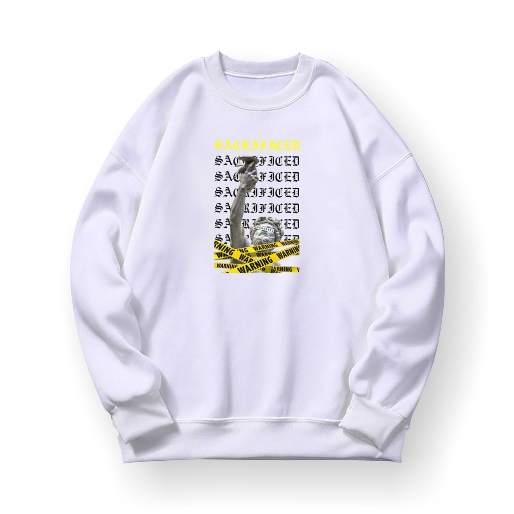 Sarfcifed Warning Basic Sweater II Sarfcifed Warning Sweater Crewneck Sz M - XL ( Pria &amp; Wanita )