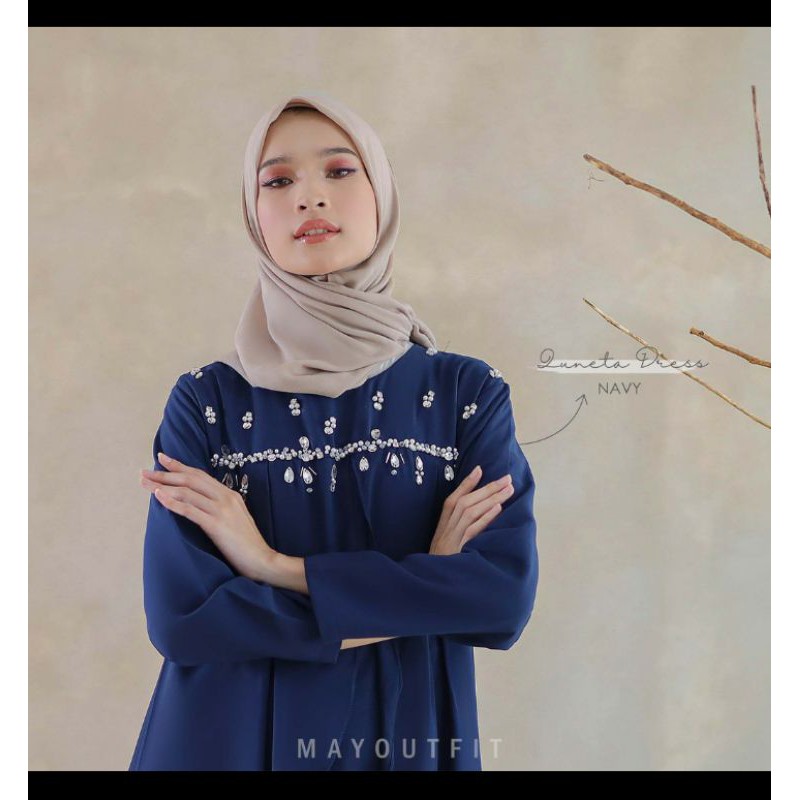 PRELOVED QUNETA DRESS MAYOUTFIT SIGNATURE