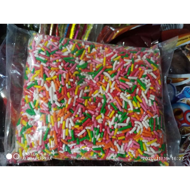 

Ceres Meses Coklat Butir Seres Coklat Warna warni 250gr