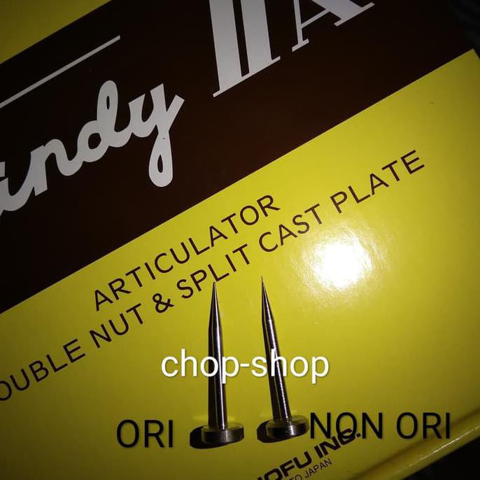 Incisal Pin Artikulator Handy IIA (pin horizontal/insisal) Non Ori