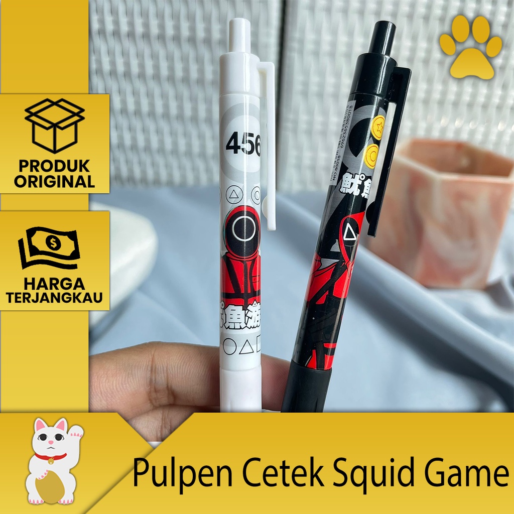 

[LuckyFortuna88] Pulpen Cetek Gambar Squidgame Pen Cetek Gambar Squidgame Lucu murah Alat tulis kantor alat tulis sekolah lucu murah