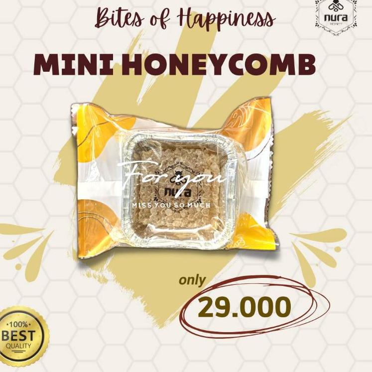 

ㆅ MINI HONEYCOMB / Sarang Madu Melifera/ Sarang madu asli murni ひ