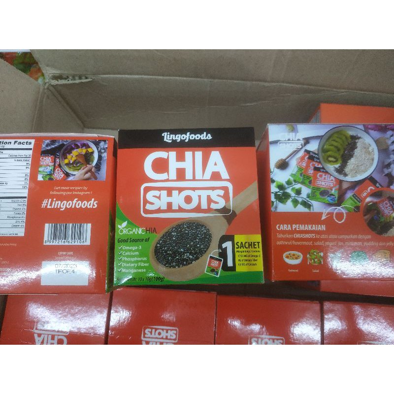 

Biji chia shots organik 100gr