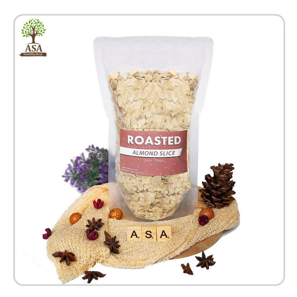 Roasted Almond Slice 500 gram