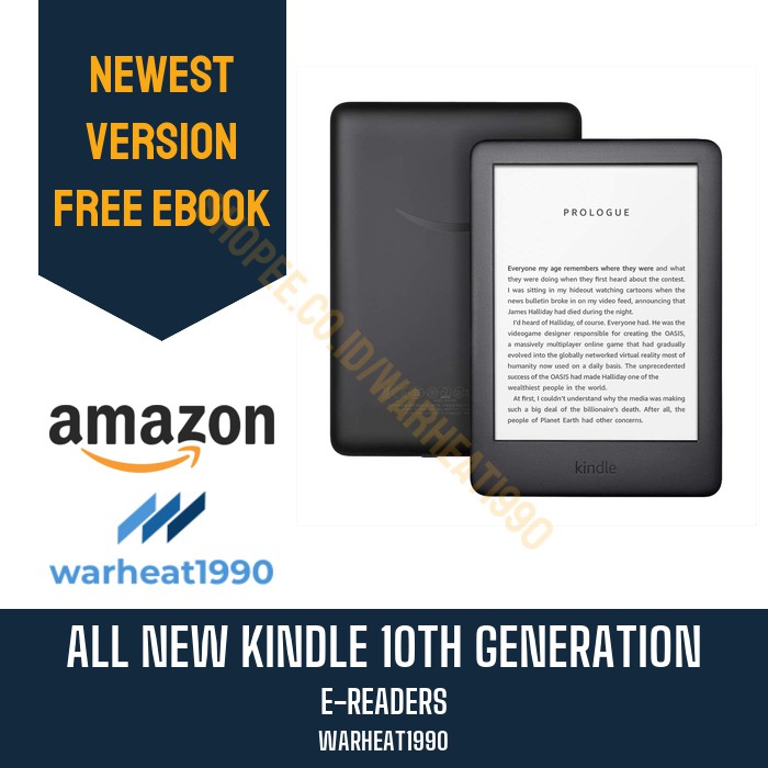 Amazon All New Kindle 10 / 10th Generation Free Ebook Ereaders-1