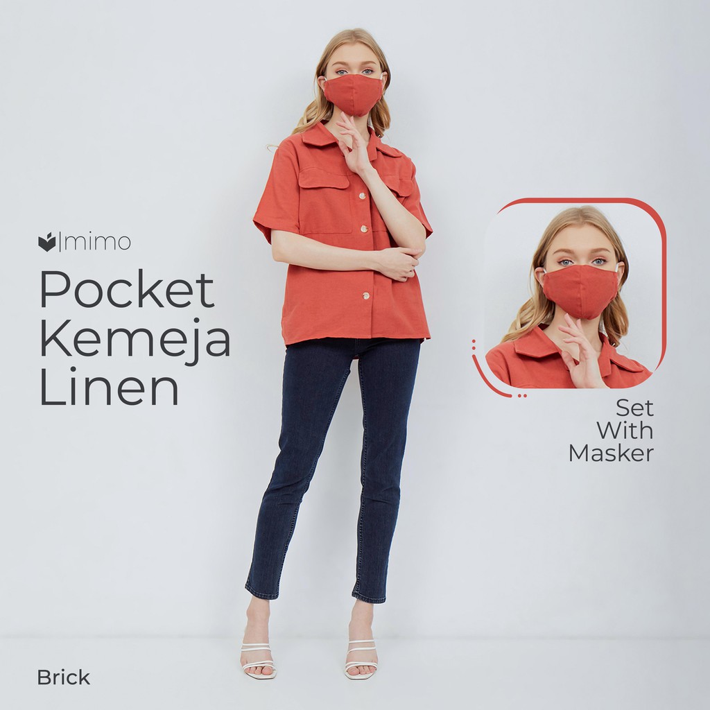 Pocket Kemeja Linen