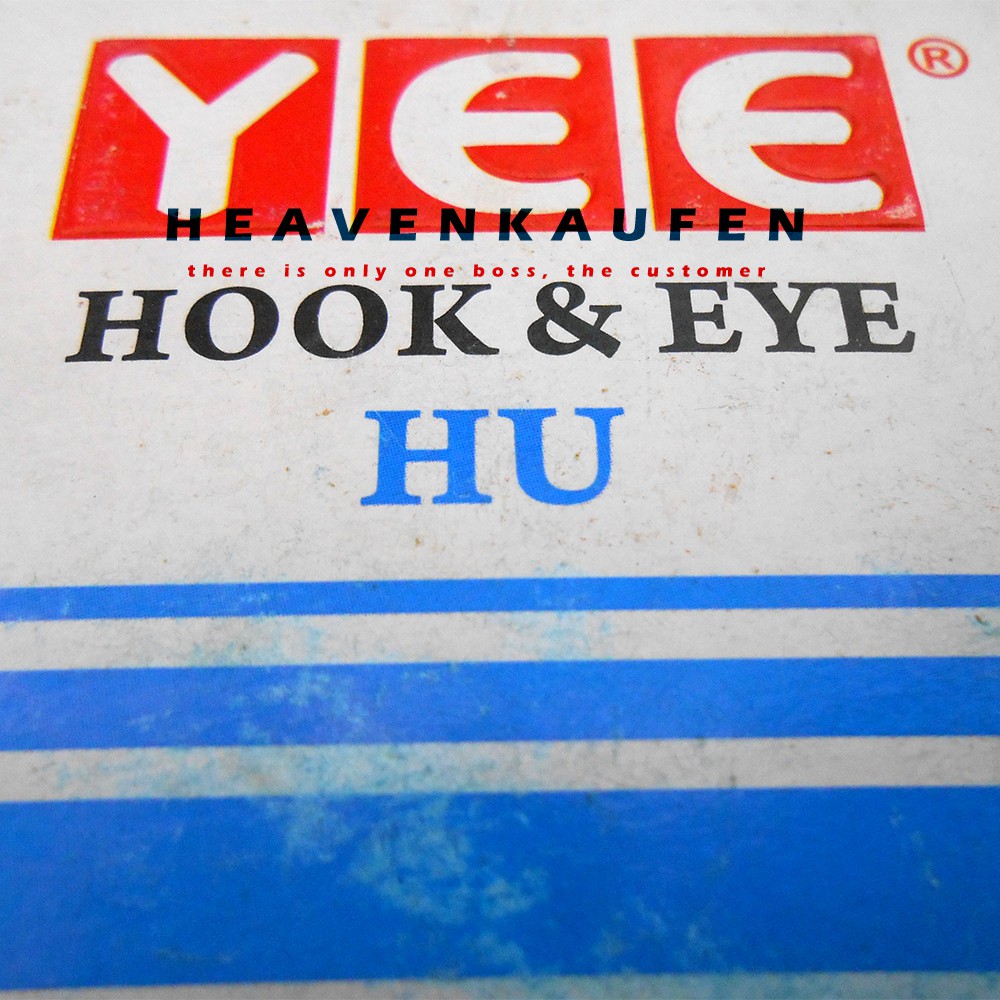 Hak Celana / Hak Tanam Jahit YEE HU Nikel (Hook &amp; Eye)