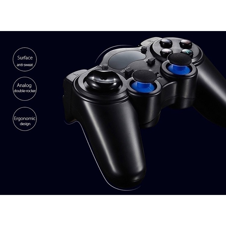 Gamepad Wireless 2.4 GHz untuk Smart TV Box / Gamepad Wireless Pc Gamepad Wireless Android Tv Gamepad Wireless Smart Tv / Stik Game Tv Android Smart Game Stik Hp Gamepad Bluetooth Android Murah / Joystik Pc Wireless Game Box Stik Stick Wireless Usb