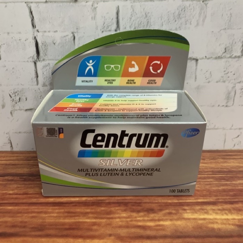 Centrum Silver Multivitamin Original Import
