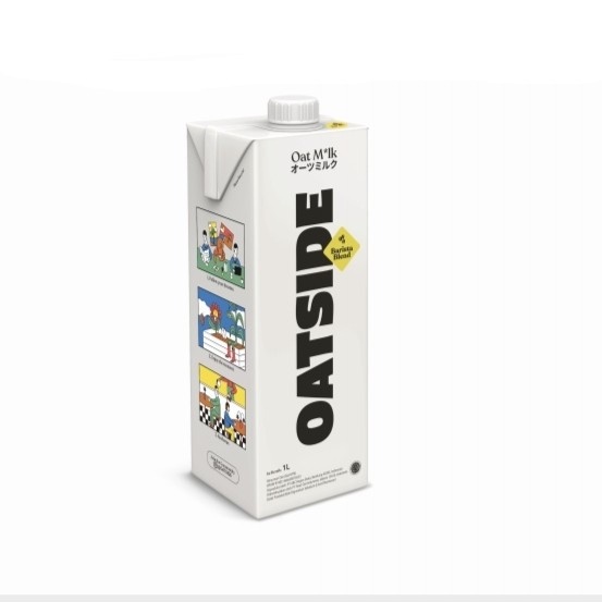 

oatside oat milk barista blend 1ltr susu gandum
