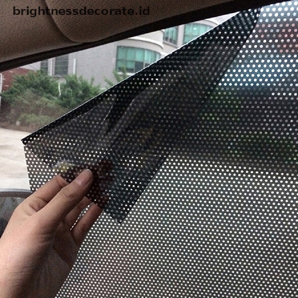 2 Pcs Pelindung Kaca Depan Mobil Anti Uv Bahan Mesh