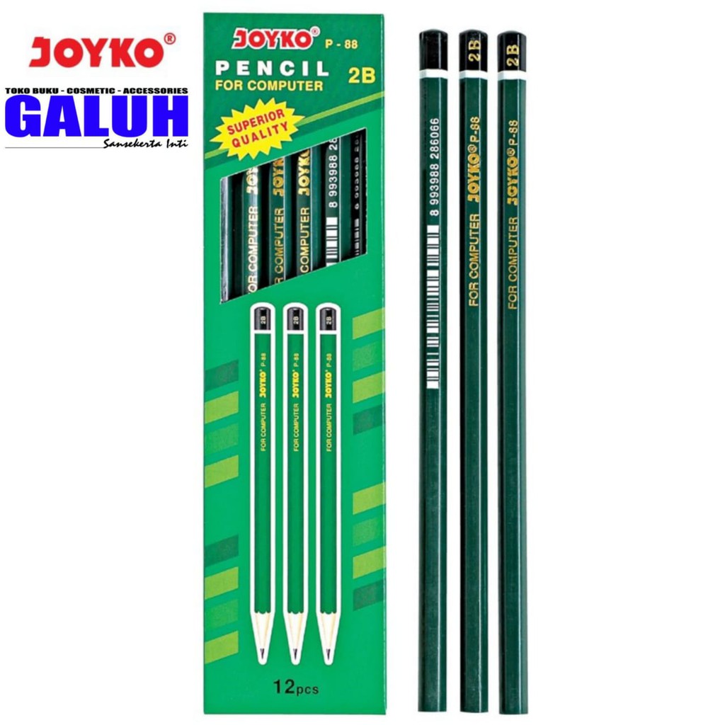 

[GROSIR] Pensil 2B P-88 Joyko