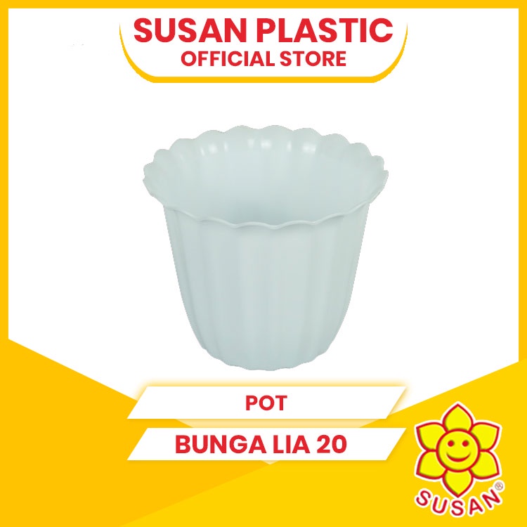 SUSAN - Pot Bunga Lia 20 - Pot Tanaman - Pot Plastik
