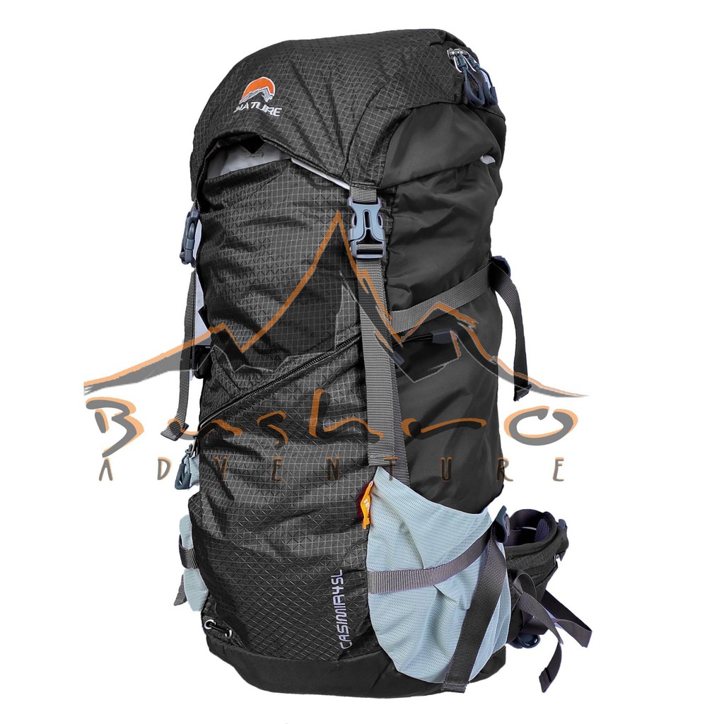 Tas Gunung Sunature -Semi carrier kap 45 lt bonus raincover